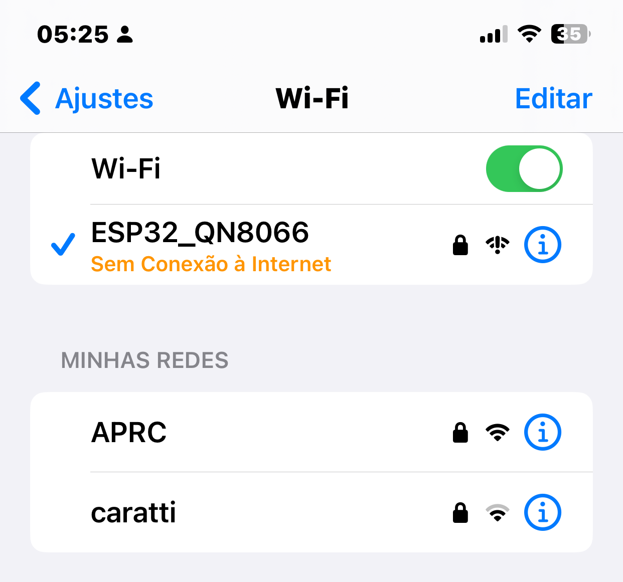 ESP32 Access Point connection 02
