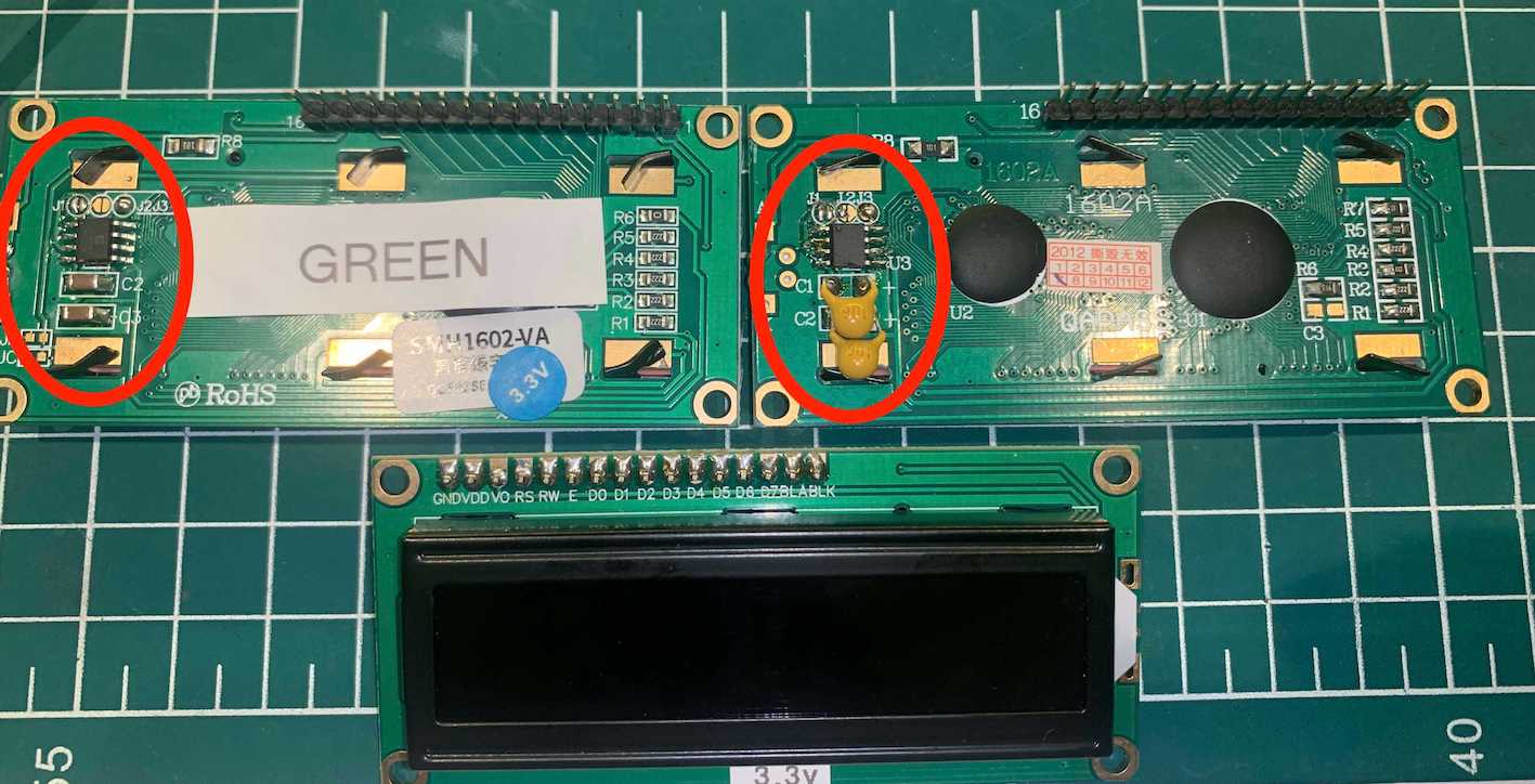 LCD16x02 3.3V Version - 01