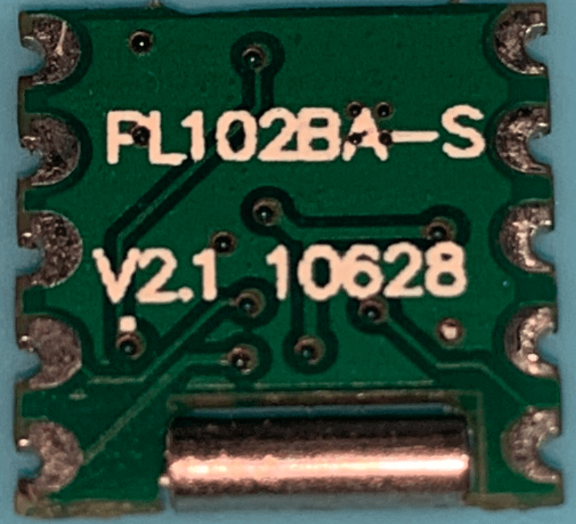 PL102BA-S V:2.1 10628 label