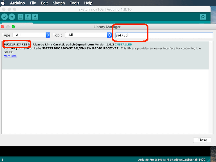 Installing from Arduino IDE 02