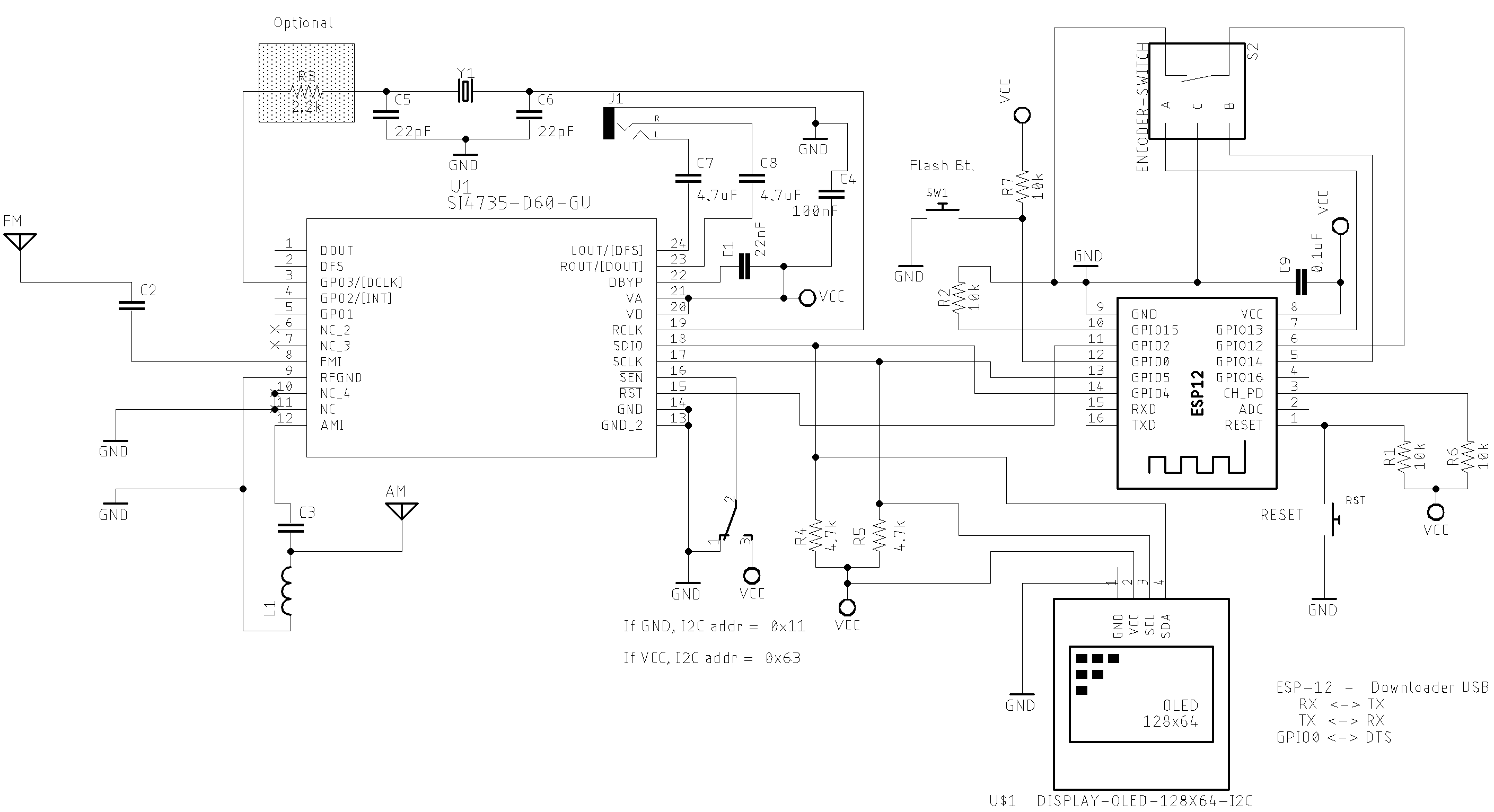 ESP8266_12_F Basic schematic