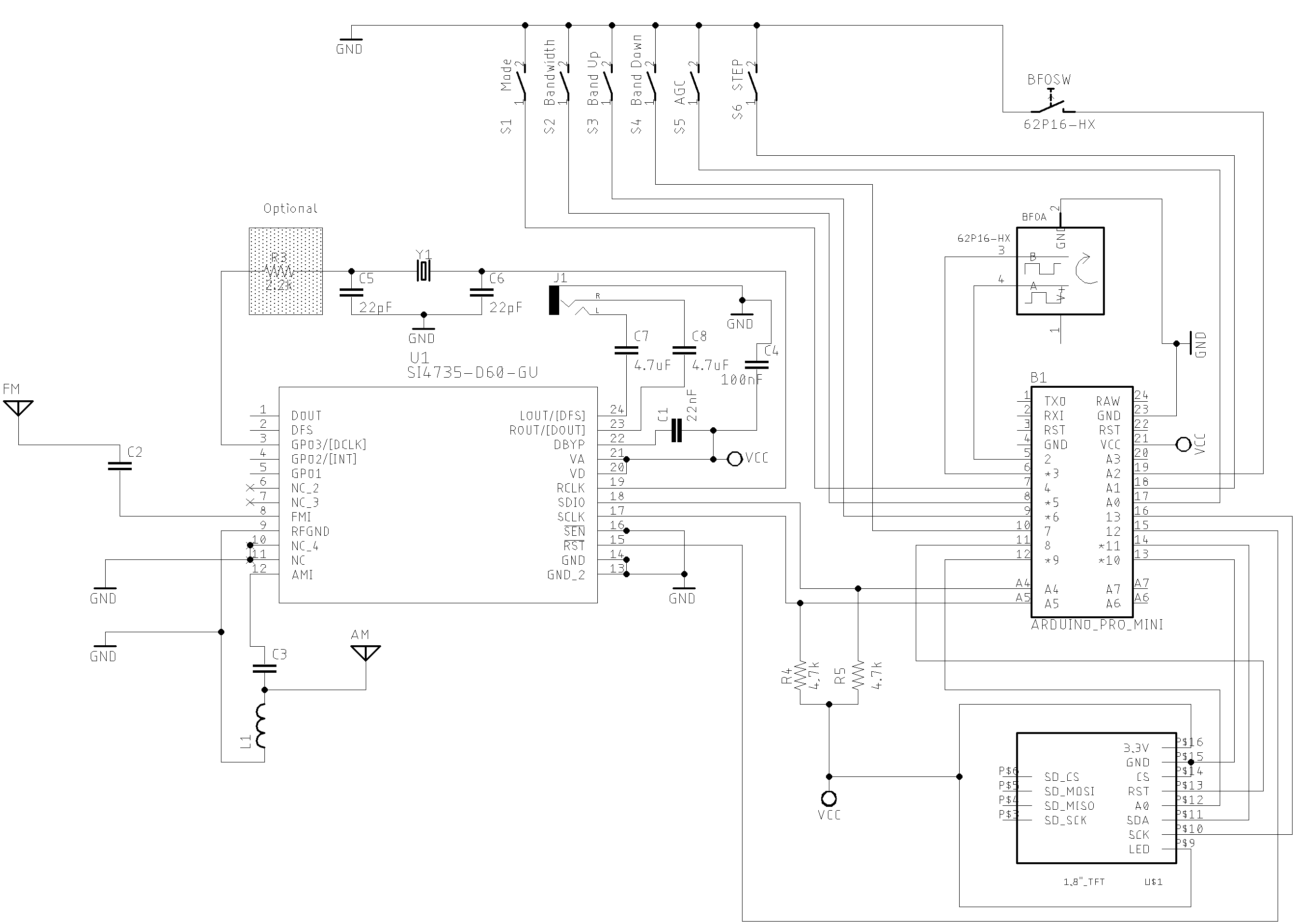 Basic schematic with TFT
