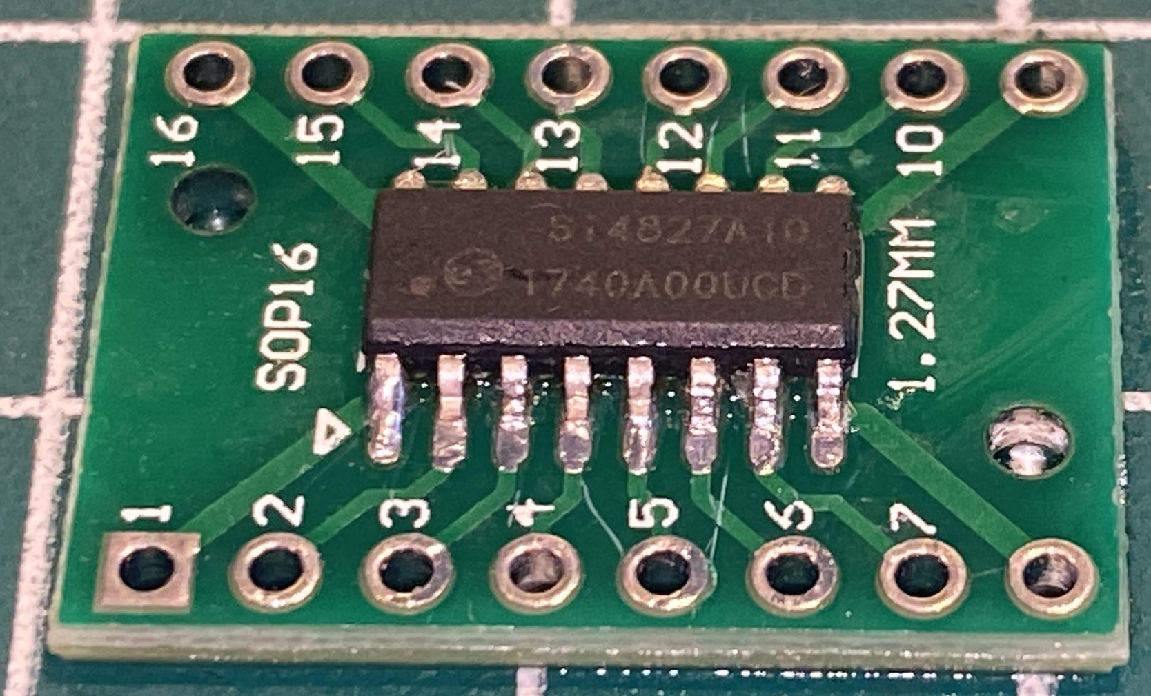 SI4847 soldered on adapter 03