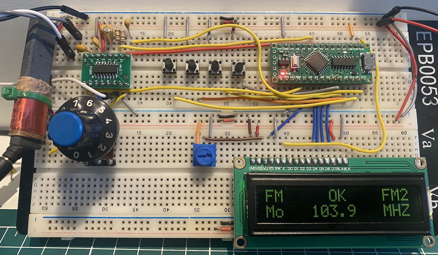 SI484 soldered on adapter 04